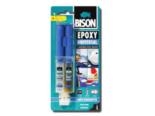 BISON Epoxy universallím, 2-komponent - 24ml (12)