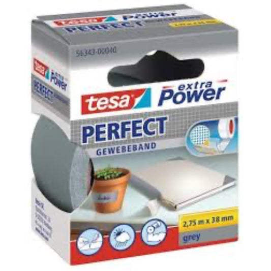 TESA Lær.tape Ex. Power Perfect, grá - 2,75m x 38mm (6)*