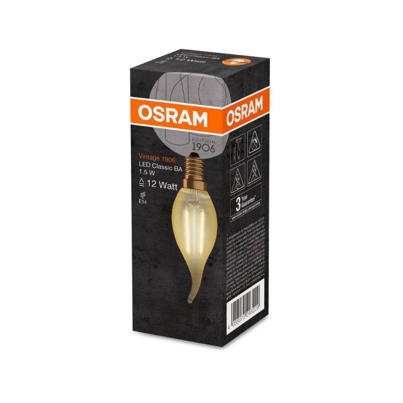 OSRAM Vintage 1906 kertupera, spísk - 1,2w=12w (10)