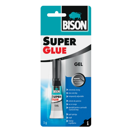 BISON Superlím Gel - 3g (12)