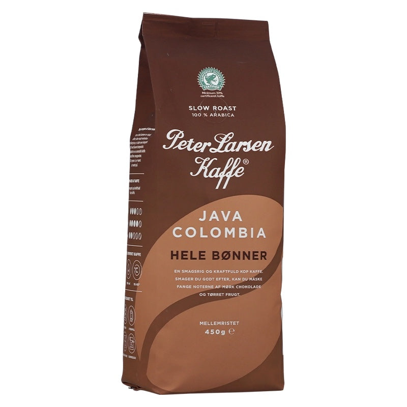 PETER LARSEN kaffibønir, Java Colombia, brúnt - 450 g. (8)